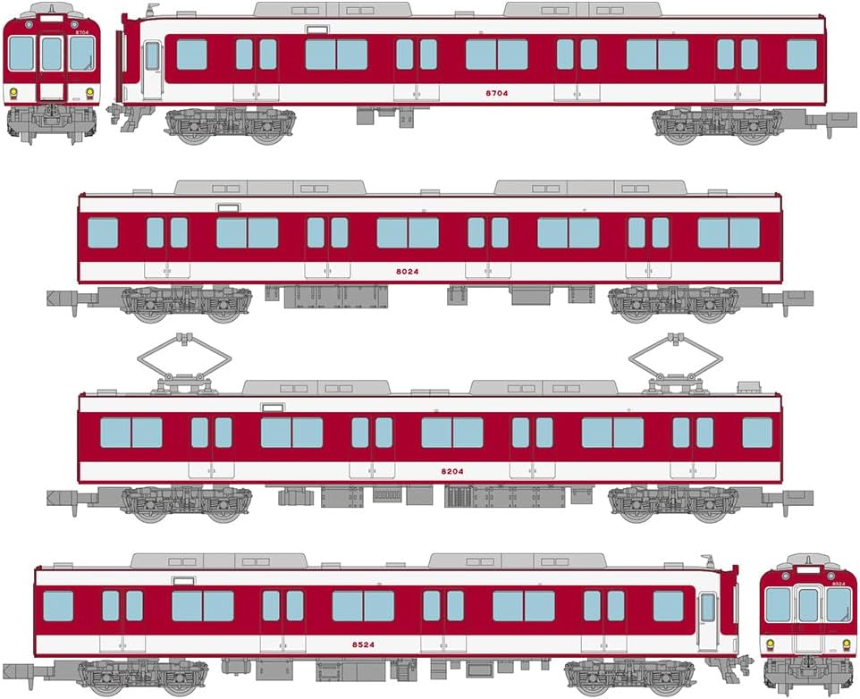 近鉄 5200系 更新車 コアレス動力製品 30371 希少品 Nゲージ GREENMAX
